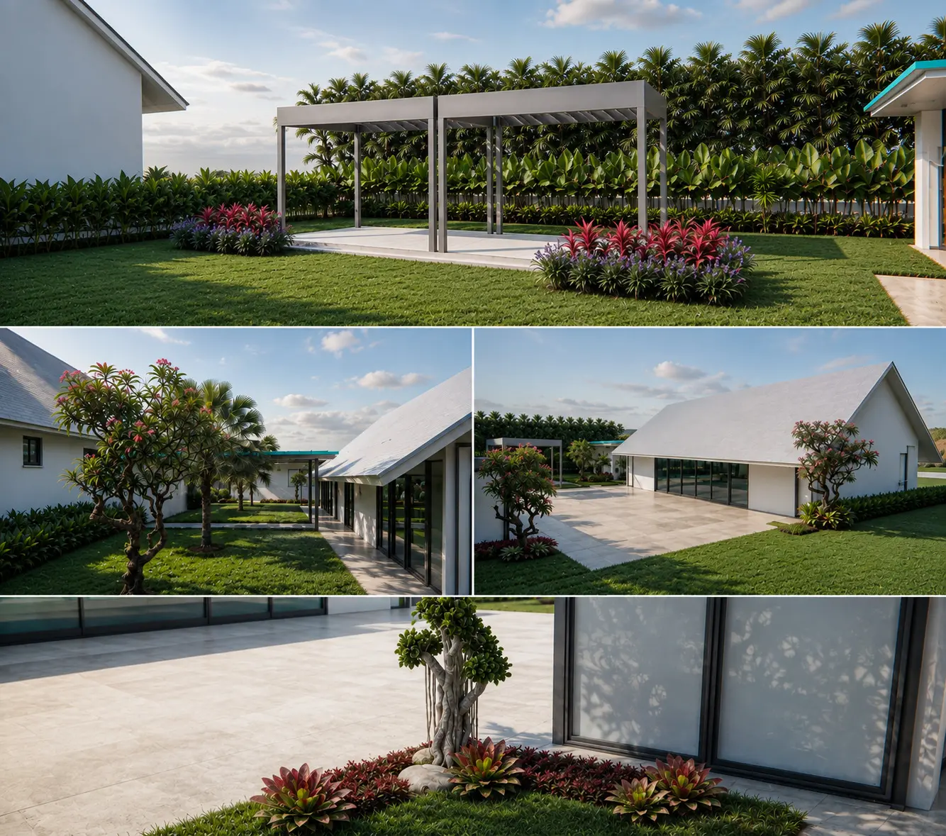 Desain 3d landscape Hotel