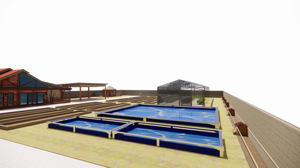 Desain Landscape Integrated Farming — Desain 3D & Perencanaan Integrated Farming 